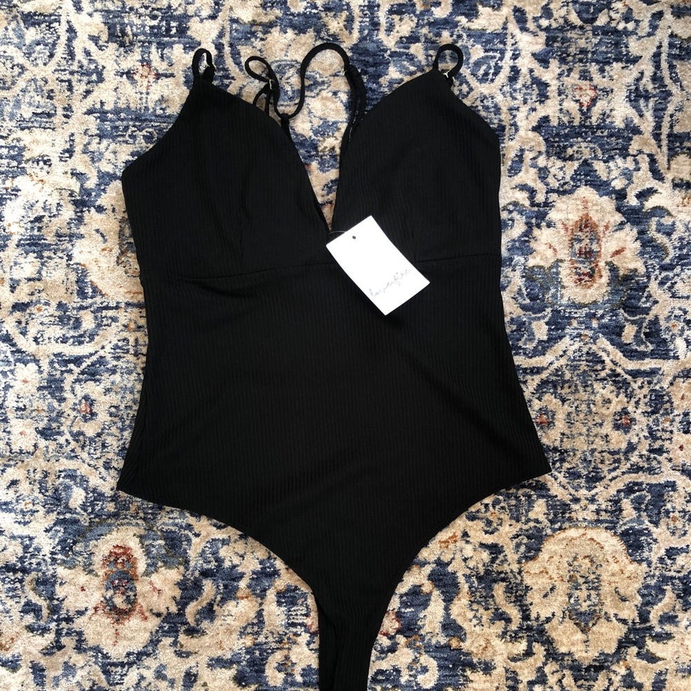 Ribbed Bodysuit